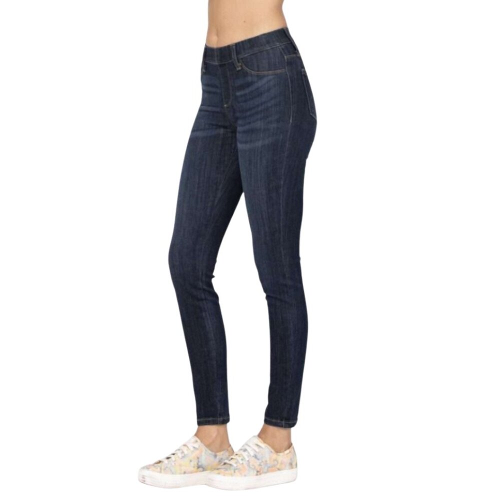 High-Rise Dark Wash Women’s Skinny Jeans